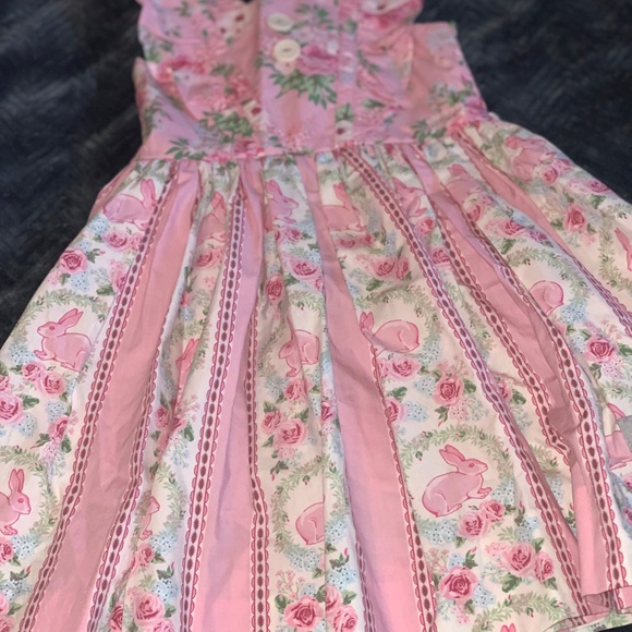 Eleanor Rose Garden Bunnies Dress - Picture 5 of 15